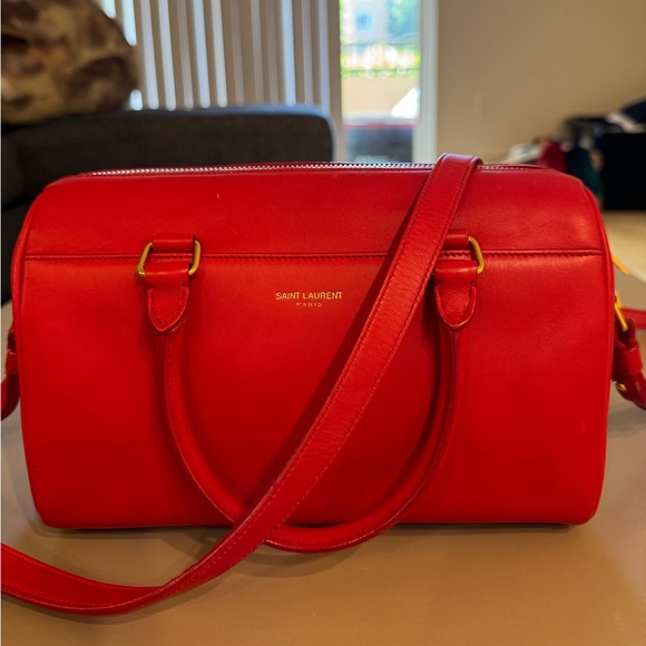Saint Laurent Red Crossbody - Picture 1 of 6